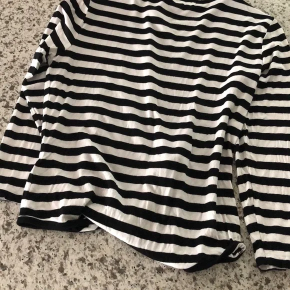 Michael Kors stripped black and white body suit. Size M. - Picture 5 of 8